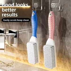 Durable Cleaning Brush with Soft PP Bristles for Non Damaging Shoe Wash