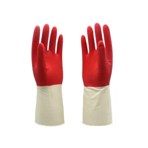 Durable Corrosion-Resistant Latex Multipurpose Cleaning and Dishwashing Work Gloves