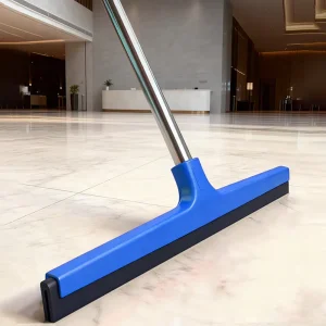 Durable Eco Friendly Plastic Handle EVA Floor Squeegee Water Wiper for Patio and Factory Use