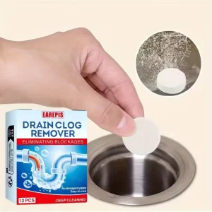 Durable Flexible Eco Friendly Disposable Drain Cleaner High Solubility Quick Action for Efficient Clog Removal Household Pipes