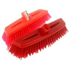 Durable Lightweight PP+PET Wooden Handle Classic Style Flagged Bristle Medium Bristles Home Hotel Brooms Dustpans