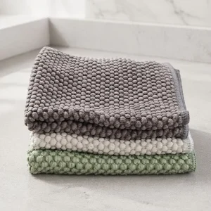 Durable Microfiber Cleaning Cloths 30x30cm for Kitchen Counter