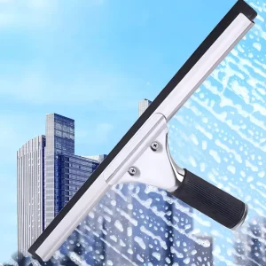 Durable Stainless Steel Wiper Cleaning Floor Wiper Industrial Floor Squeegee Double-sided EVA Water Wiper Magic Mop Wiper
