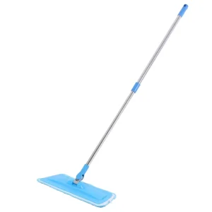 Durable Thickened Adjustable Telescopic Mop Smooth Rotation Efficient Cleaning for Hardwood Tile Floor Care