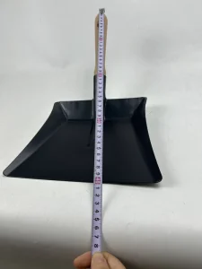Dustpan Set with Galvanized Coconut Bristles for Fireplace Accessories