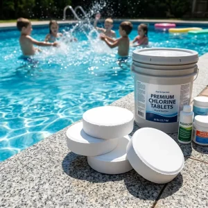 CY0715K Long-Lasting Water Treatment Pool Cleaning Tablets