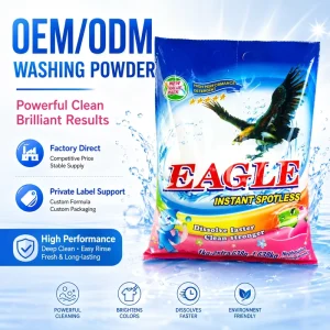 EAGLE 1.638kg Eco Friendly Disposable High Foam Washing Powder Soap Best Quality Concentrated Laundry Remove Tough Stain Apparel