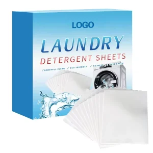 ECO Friendly Laundry Detergent Sheets Concentrated Strips Washing Paper Detergent Tablets Eco Friendly Laundry Sheets