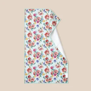 EM Customize Low Microfiber Waffle Weave Odorless Digital Printing Kitchen Towels Absorbent Quick Dry Cleaning Cloth Tea Towels