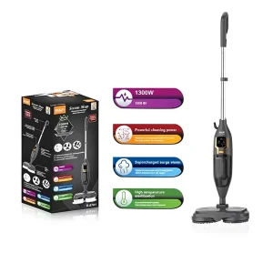 EU-Standard Corded Electric Steam Mop and Floor Scrubber