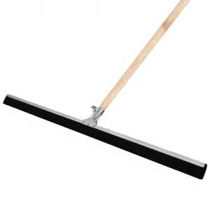 EVA Squeegee Heavy Duty Metal Floor Squeegee with Durable Rubber Blade Commercial Grade Cleaning Tool Garage Warehouse Ground