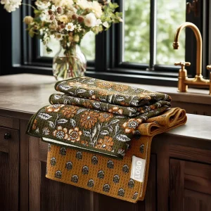 EYX Factory Direct Microfiber Tea Towels Sublimation Blanks Custom Printed Super Absorbent Quick Dry Dish Towels for Kitchen