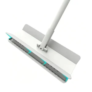 Easy Change EVA Mop for Dry/Wet Floor Cleaning Clamping Type Iron Pole Rectangular Head Heavy-Duty (>10kg) Home Office Use Dust