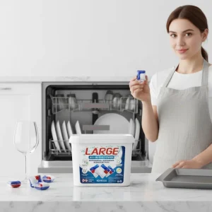 Easy to Clean Private Label Dishwashing Detergent Pods
