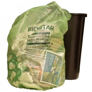Eco Friendly 120L Biodegradable Compostable Woven Plastic Trash Bag Household Products Use