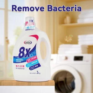 Eco-Friendly 3kg Disposable 8X Liquid Laundry Detergent Soap Perfume Fragrance