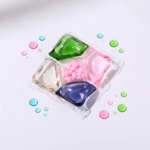 Eco Friendly 5 in 1 Gel Laundry Detergent Pods 100 Pieces 8g Factory Apparel Disposable