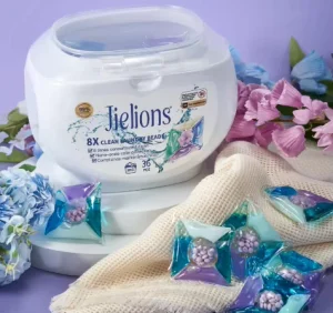 Eco Friendly 5 in 1 Laundry Detergent Pods Stain Removal Child Lock Design for Clothes and Floor Cleaning Factory Direct
