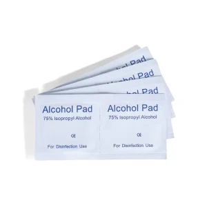 Eco-Friendly 75% Ethanol Non-Woven Prep Pads & Alcohol Wipes Individually Wrapped for Adults Made in China