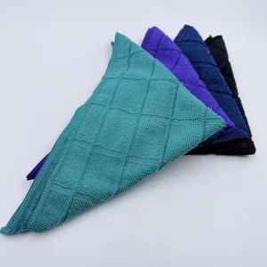 Eco Friendly Absorbent Reusable Microfiber Cleaning Cloth for Dish Washing and Car Towel