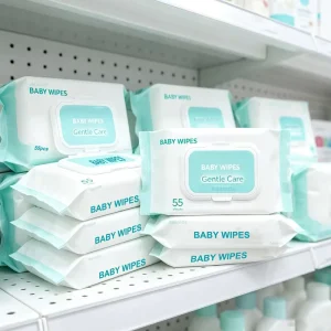 Eco-Friendly Alcohol-Free Moisturizing Baby Wipes, 100 Count, Sensitive-Skin-Friendly, Unscented