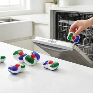 Eco Friendly All in One Clean Dishwasher Dishwashing Soap Powder Liquid Pods Dish Detergent Capsule