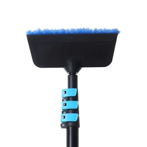Eco-Friendly Aluminum Windows Cleaning Telescopic Pole Car Wash Brushes with Long Handle