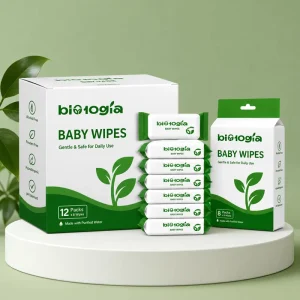 Eco Friendly Antibacterial Portable Mini Household Flushable Non Woven Baby Hand Cleansing Wipes 15x20cm Independent Extra Soft