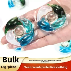 Eco-Friendly Apparel Laundry Pods Baby-Safe Stain Removal Deep Clean Softener Antibacterial Color Protection Long-Lasting
