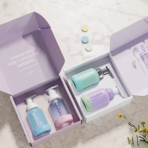 Eco Friendly Aromatic Solid Cleaner Tablets Hand Wash Clean Bottle Refill Foaming Hand Soap Pump Tablet Bottle with Paper Box