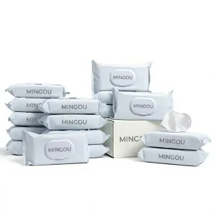 Eco-Friendly Baby Wipes, 16 Packs, 896 Count, 99% Purified Water, Plastic-Free Plant-Derived Fibers