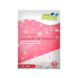 Eco-Friendly Biodegradable Hypoallergenic Natural Super Condensed Laundry Detergent Sheets & Strips