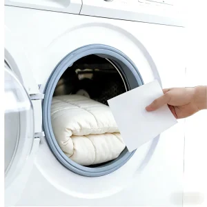 Eco-Friendly Biodegradable Laundry Detergent Sheets, Travel Size, Fresh Linen or Unscented, 80% Active