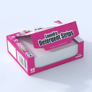 Eco-Friendly Biodegradable Plant-Based Laundry Detergent Sheets for Automatic Washing Machines