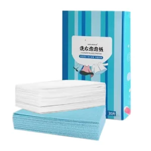 Eco-Friendly Biodegradable Solid Laundry Detergent Sheets Disposable Natural Fragrance Soap Paper Cleaning Sheets