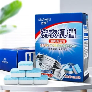 Eco-Friendly Biodegradable Washing Machine Cleaner Tablets, Solid Effervescent Stain Remover