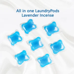 Eco Friendly Concentrated Laundry Detergent Pods Deep Clean Strong Scent Softening Disposable Capsules