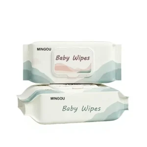 Eco-Friendly Cotton Flushable Biodegradable Extra Soft Skin-Friendly Baby Wipes