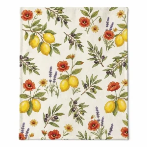 Eco Friendly Cotton Kitchen Towel Digital Printed Absorbent Dish Cloth Tea Towel Custom Design for Home Gift
