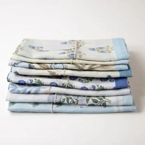 Eco Friendly Cotton Tea Towel Premium Woven Fabric Elegant Printed Design Soft Absorbent Washable Cloth for Kitchen Dining Home