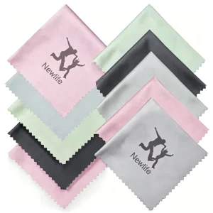 Eco-Friendly Custom Print Logo Microfiber Glasses Cleaning Cloth for Sunglasses and Eyeglasses