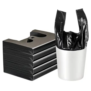 Eco-Friendly Custom Printed Plastic Trash Bags for Household Waste Disposal and Recycling