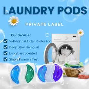 Eco-Friendly Daily Chemicals Bulk Laundry Detergent Pod