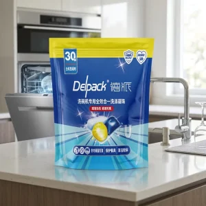 Eco-Friendly Dishwasher Liquid Detergent 50%-80% Active Ingredients Deodorizing and Stain Removal Long-Lasting Fragrance