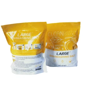 Eco-Friendly Dishwasher Salt Lemon Flavor Reactivation Powder for Protecting Kitchen Dishwashers Dishes Limescale