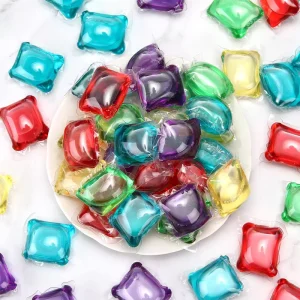 Eco-Friendly Disposable Apparel Laundry Detergent Liquid Pods
