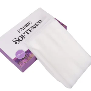 Eco Friendly Disposable Biodegradable Naturally Derived Fragrance Free Fabric Softener Sheets for Apparel Care Laundry Dryer