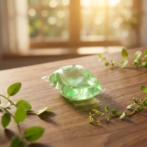 Eco Friendly Disposable Biodegradable Water Soluble Apparel Laundry Detergent Pods Anti Bacterial Color Protector Concentrated