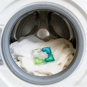 Eco-Friendly Disposable Concentrated Laundry Detergent Pods Color Protection Softening