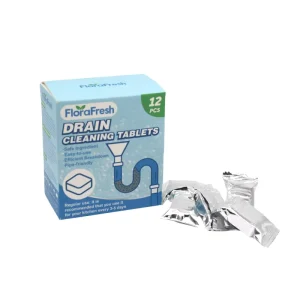 Eco-Friendly Disposable Effervescent Drain Cleaning Tablets for Bathrooms